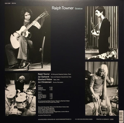 Ralph Towner &ndash; Solstice - фото 2