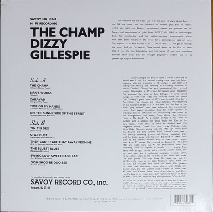 Dizzy Gillespie – The Champ - фото 2 Dizzy Gillespie – The Champ - фото 2