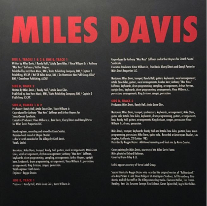Miles Davis &ndash; Rubberband EP - фото 4
