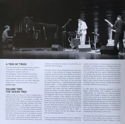 Charles Lloyd &ndash; Trios: Ocean - фото 2