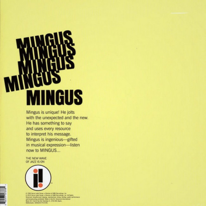 Mingus &ndash; Mingus Mingus Mingus Mingus Mingus - фото 2