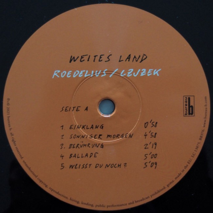 Roedelius/ Czjzek &ndash; Weites Land - фото 3