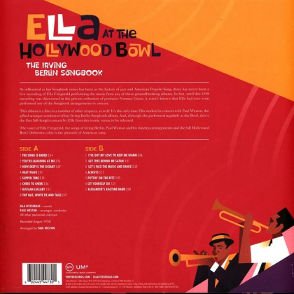 Ella Fitzgerald &ndash; Ella at the Hollywood Bowl: The Irving Berlin Songbook - фото 2