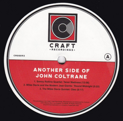 John Coltrane &ndash; Another Side Of John Coltrane - фото 3
