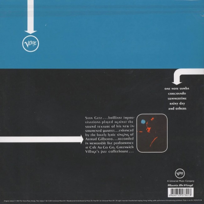 Stan Getz Quartet Featuring Astrud Gilberto &ndash; Getz Au Go Go - фото 2