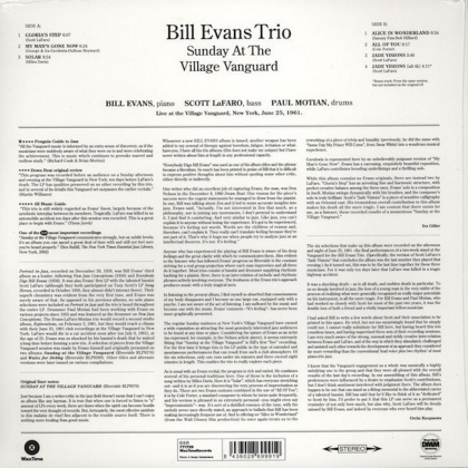 Bill Evans Trio &ndash; Sunday At The Village Vanguard - фото 2
