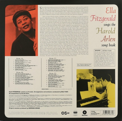 Ella Fitzgerald &ndash; Ella Fitzgerald Sings The Harold Arlen Song Book - фото 2