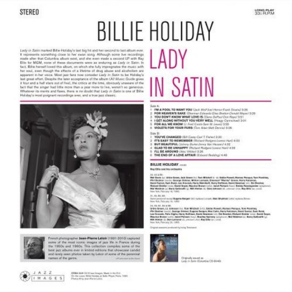 Billie Holiday With Ray Ellis And His Orchestra &ndash; Lady In Satin - фото 2
