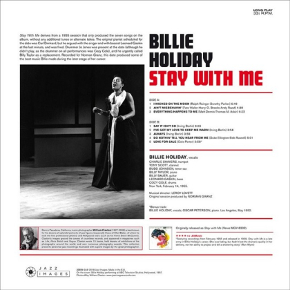 Billie Holiday &ndash; Stay With Me - фото 2