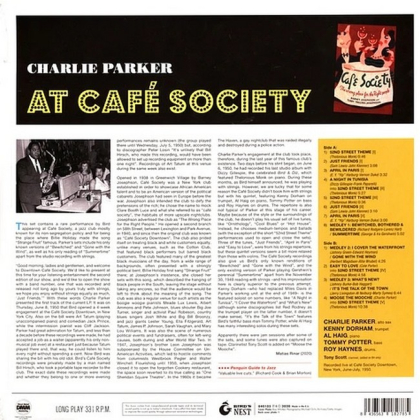 Charlie Parker &ndash; At Cafe Society - фото 2