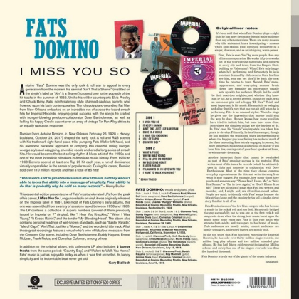 Fats Domino &ndash; I Miss You So - фото 2