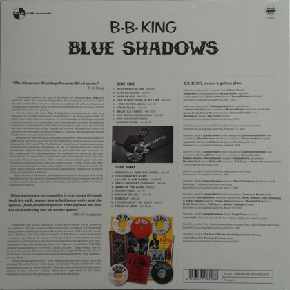 B.B. King &ndash; Blue Shadows - Underrated Kent Recordings 1958-1962 - фото 2