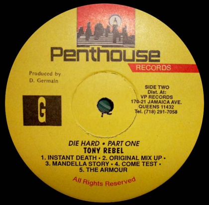 Cutty Ranks / Tony Rebel &ndash; Die Hard Pt. 1 - фото 4