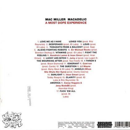 Mac Miller &ndash; Macadelic - фото 3