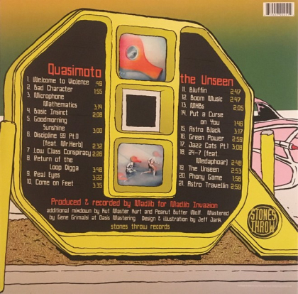 Quasimoto &ndash; The Unseen - фото 2