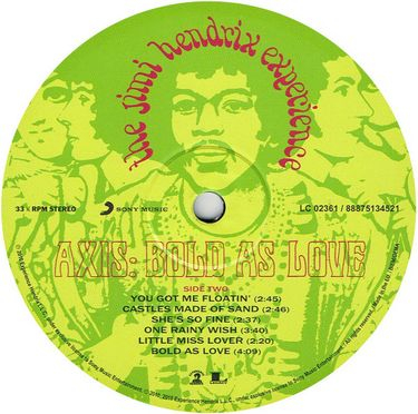 The Jimi Hendrix Experience - Axis: Bold As Love - фото 5