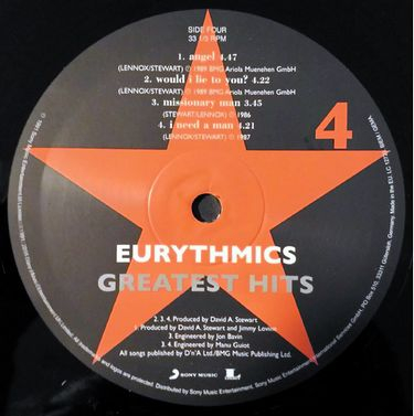 Eurythmics - Greatest Hits - фото 8