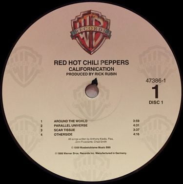 Red Hot Chili Peppers - Californication - фото 3