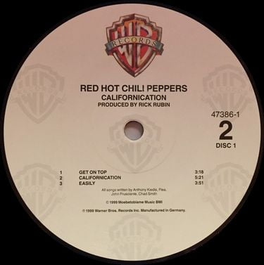 Red Hot Chili Peppers - Californication - фото 4