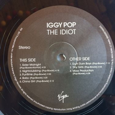 Iggy Pop - The Idiot - фото 2