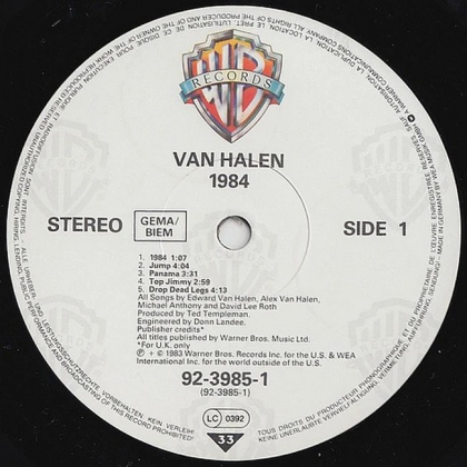 Van Halen &ndash; 1984 - фото 3
