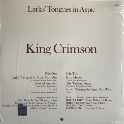 King Crimson &ndash; Larks' Tongues In Aspic - фото 2