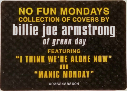 Billie Joe Armstrong &ndash; No Fun Mondays - фото 3