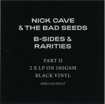 Nick Cave & The Bad Seeds – B-Sides & Rarities - фото 4 Nick Cave & The Bad Seeds – B-Sides & Rarities - фото 4