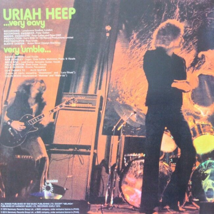 Uriah Heep &ndash; ...Very &#039;Eavy ...Very &#039;Umble - фото 3