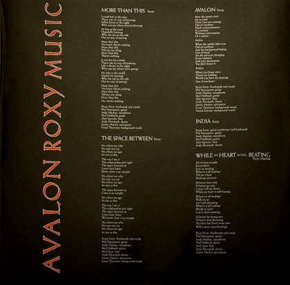 Roxy Music &ndash; Avalon - фото 5