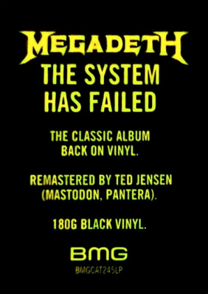 Megadeth &ndash; The System Has Failed - фото 4