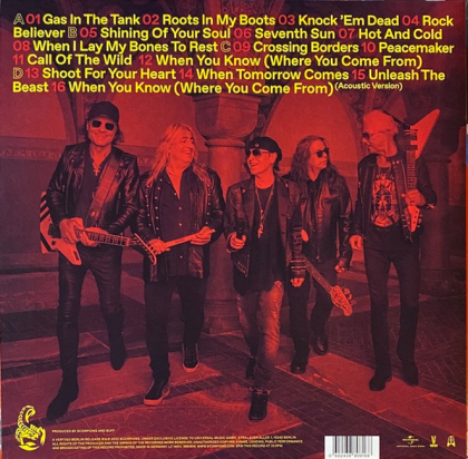 Scorpions &ndash; Rock Believer 2LP - фото 2