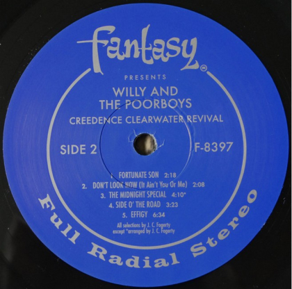 Creedence Clearwater Revival &ndash; Willy And The Poor Boys - фото 4