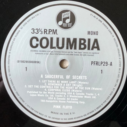 Pink Floyd &ndash; A Saucerful Of Secrets - фото 4