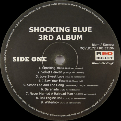 Shocking Blue &ndash; 3rd Album - фото 3