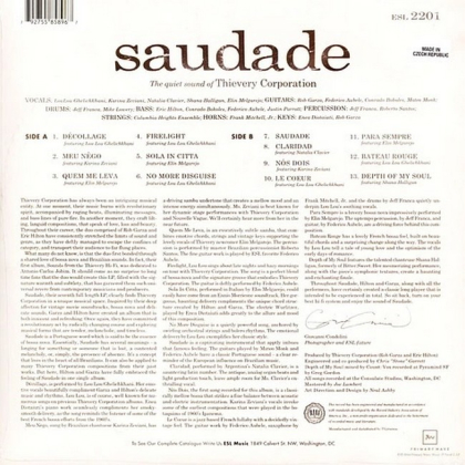 Thievery Corporation &ndash; Saudade - фото 2