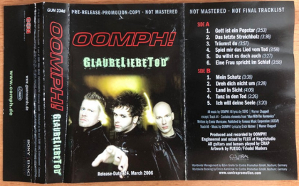 OOMPH! ?&ndash; GlaubeLiebeTod - фото 1