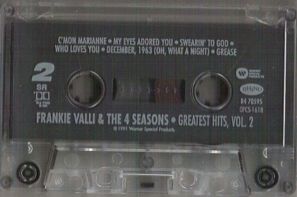 Frankie Valli &amp; The 4 Seasons &ndash; Greatest Hits, Volume 2 - фото 4