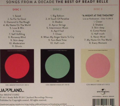 Beady Belle &ndash; Songs From A Decade: The Best Of Beady Belle - фото 2