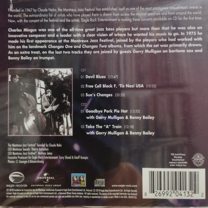 Charles Mingus &ndash; Live At Montreux 1975 - фото 3