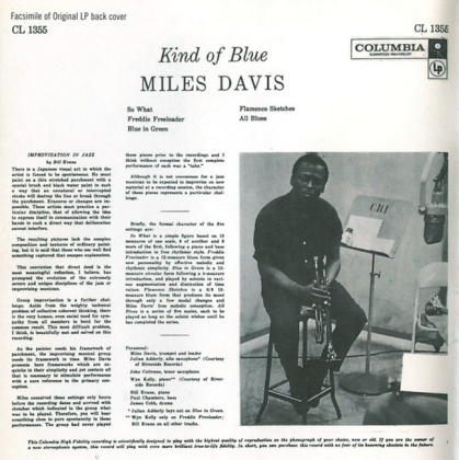 Miles Davis &ndash; Kind Of Blue - фото 3