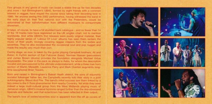 UB40 &ndash; Live At Montreux 2002 - фото 2