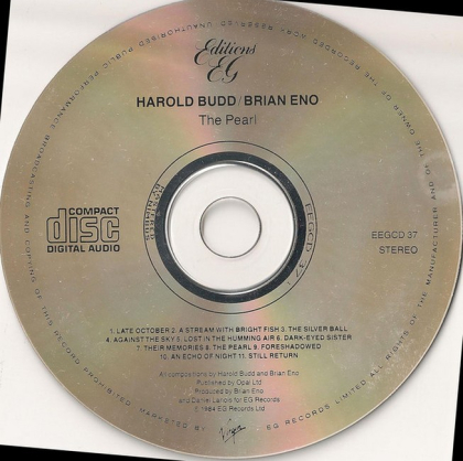 Harold Budd, Brian Eno, Daniel Lanois &ndash; The Pearl - фото 3