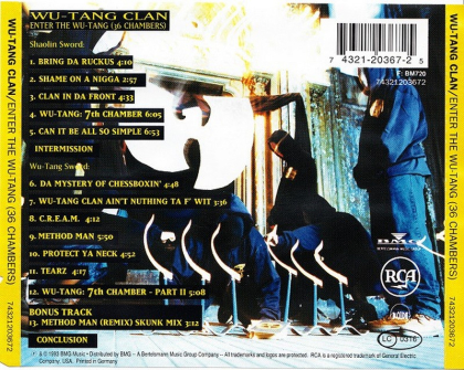 Wu-Tang Clan &ndash; Enter The Wu-Tang - фото 2