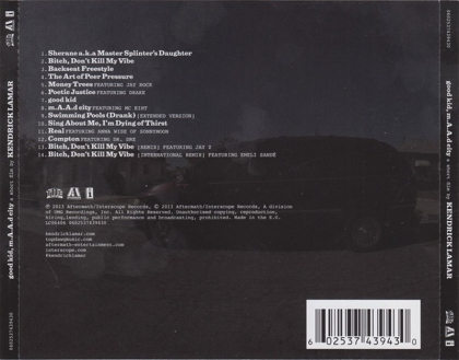 Kendrick Lamar &ndash; good kid, m.A.A.d city - фото 2