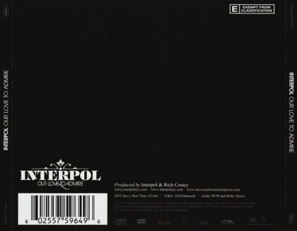 Interpol &ndash; Our Love To Admire - фото 2