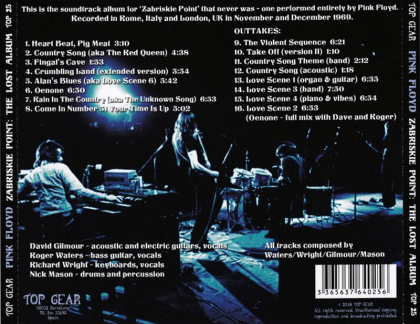Pink Floyd &ndash; Soundtrack From The Film Zabriskie Point Performed By Pink Floyd - фото 2