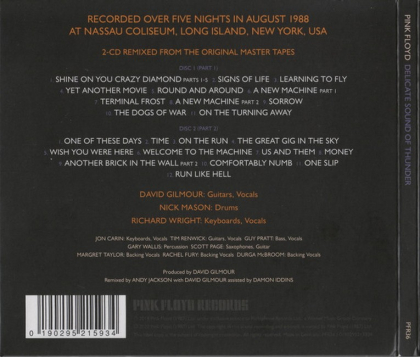 Pink Floyd &ndash; Delicate Sound Of Thunder - фото 2