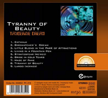 Tangerine Dream &ndash; Tyranny Of Beauty - фото 2