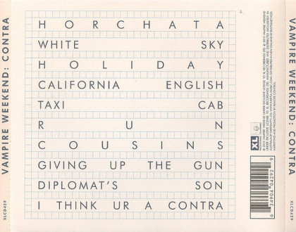Vampire Weekend &ndash; Contra - фото 2